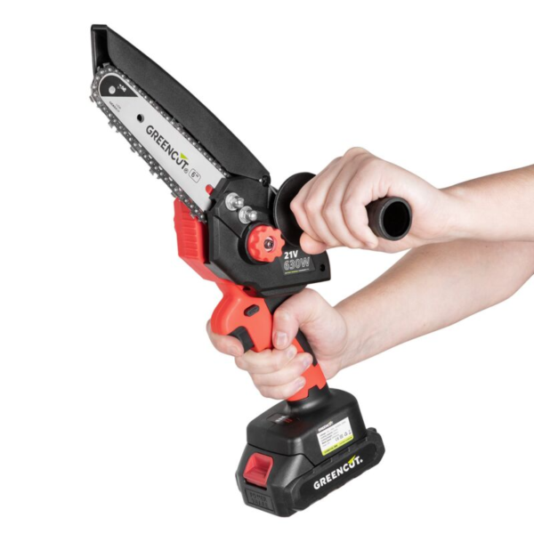 Mini-Akku-Kettensäge GSM216L-BM – Bild 5
